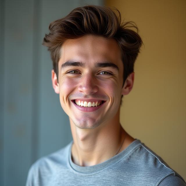 KI Avatar Ben, junger Mann im Casual-Look