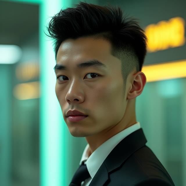 KI Avatar Kai, Asiatisch, professionell