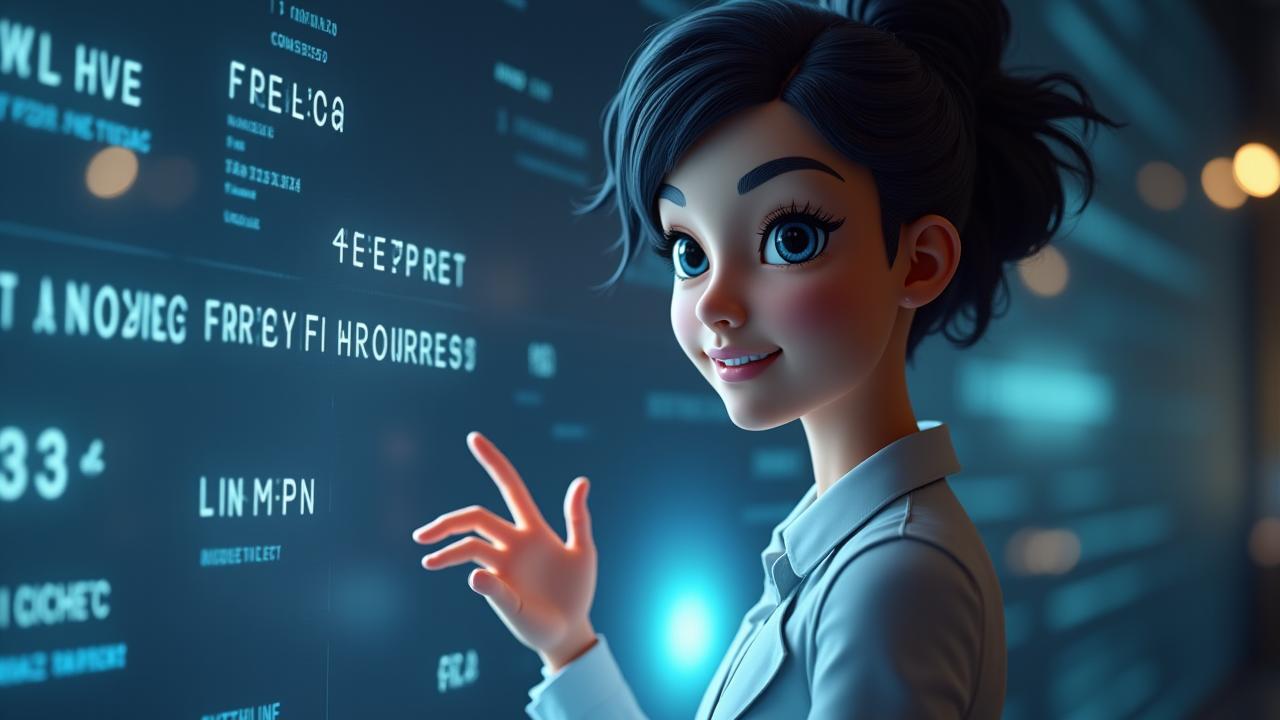 Interaktives Video eines KI-Avatars, der Betrachter persönlich anspricht